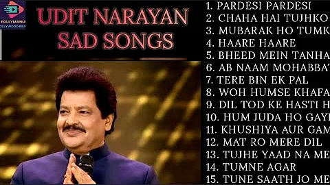 UDIT NARAYAN BEST SONGS♥️ UDIT NARAYAN SAD SONGS ♥️90'S EVERGREEN SONGS ♥️ 90'S HITS ♥️ #UDITNARAYAN