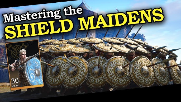 Conqueror's Blade - Unit Overview: Shieldmaidens Představení jednotek  Shieldmaidens., By Conqueror's Blade CZ/SK