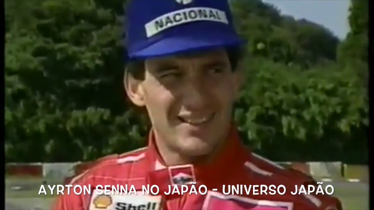 AYRTON SENNA na TV japonesa. #SennaForever 🇧🇷 - YouTube