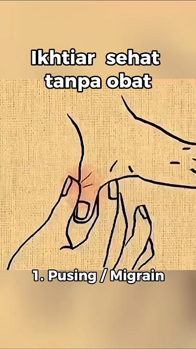 Ikhtiar sehat tanpa obat dengan 10 titik pijat #akupuntur
