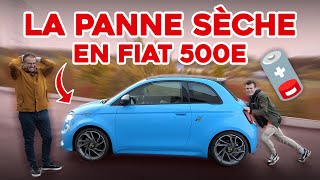 Fiat 500 électrique: quelle distance peut-on parcourir avec 0% de batterie ?