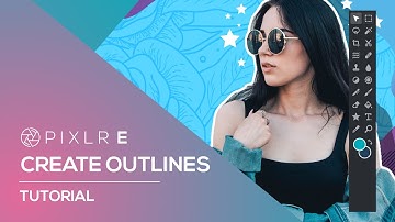 How to Outline a Photo | Pixlr E