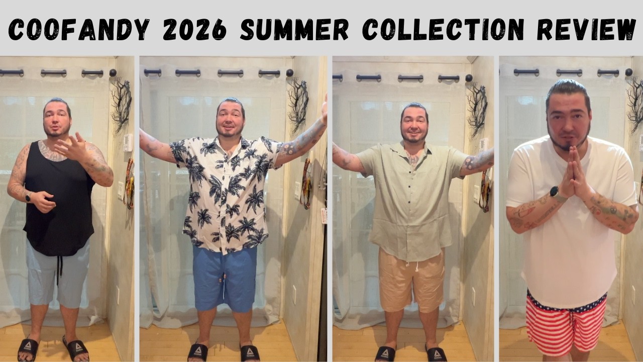 COOFANDY 2026 Summer Collection Review