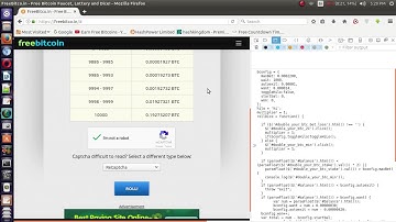 Freebitco in April 2017 Rolling to 10000   100% Working Unlimited Bitcoins Hack