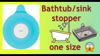 Bathtub/sink stopper | easy life hack gadget | installation #shorts  #short