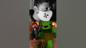 Brave Turtle - MAIZEN Minecraft Animation #shorts‎@KamuiAnimation 