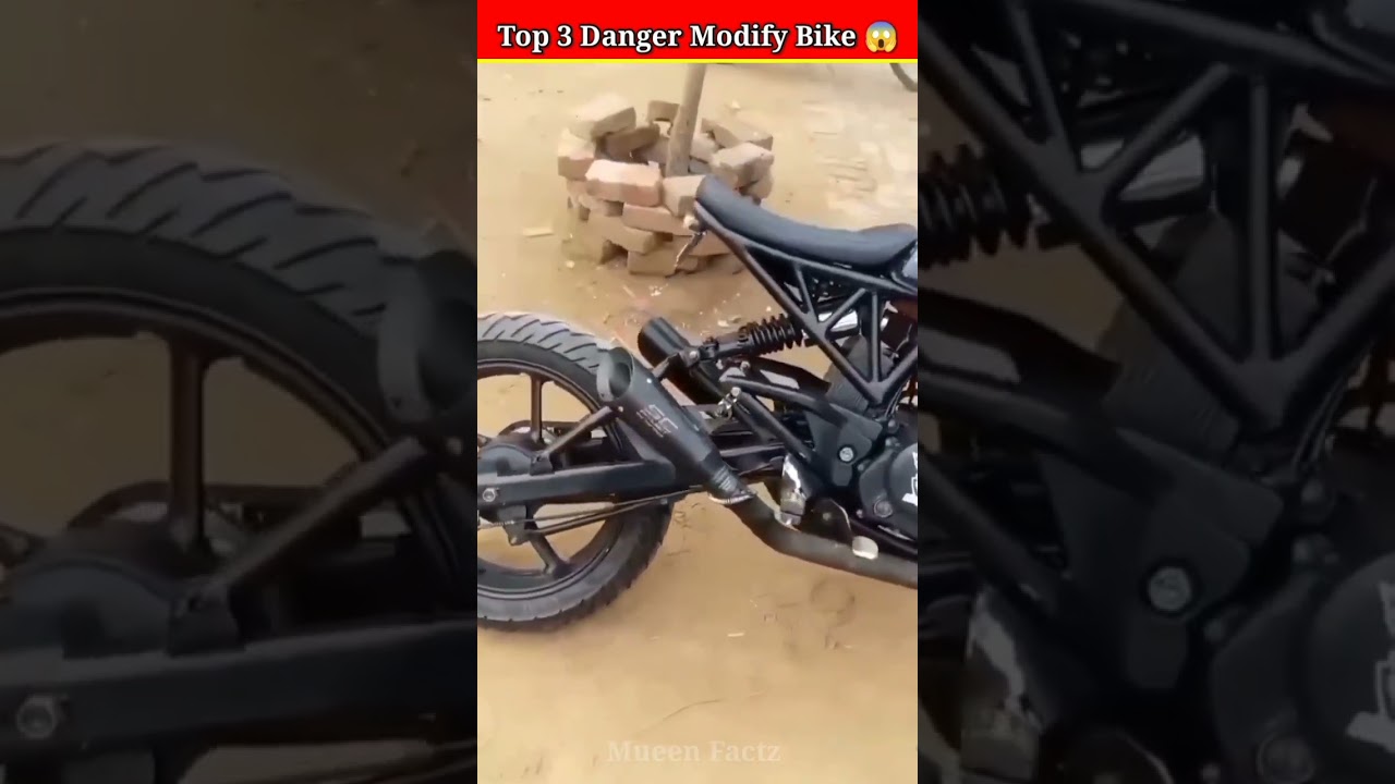 Top 3 Danger Modify Bike 😱❓