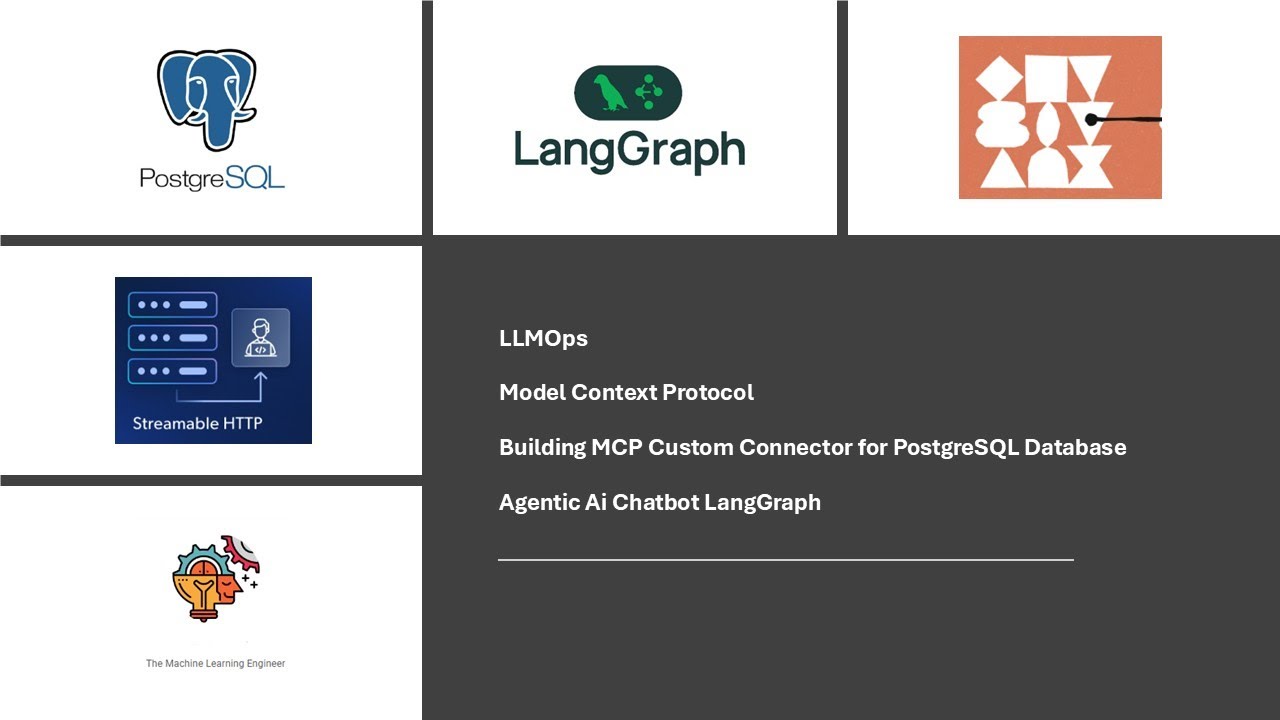 LLMOps: Custom MCP Streamable HTTP  connector for PostgreSQL database 