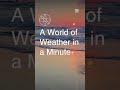 A World Of Weather In A Minute