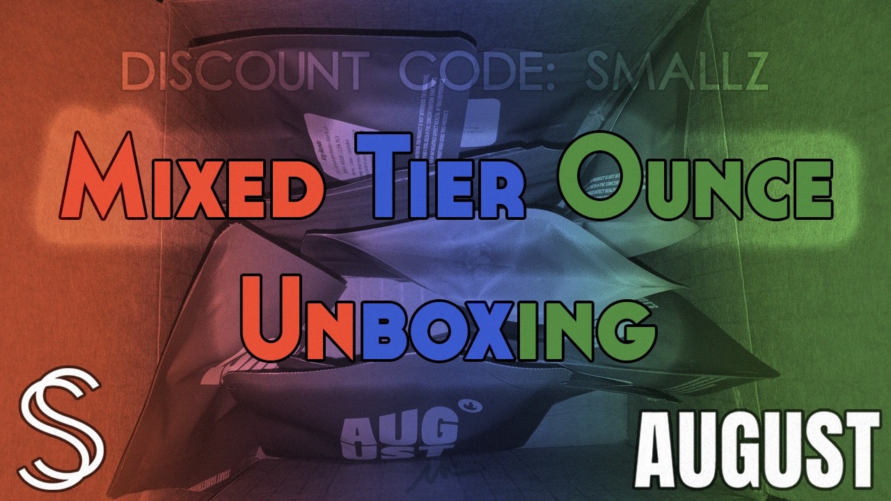 August Cannabis Club Blessed Me! "Mixed Tier Ounce" unboxing! SmallzSmokez THCA Review