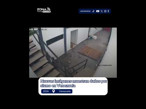 📹🚨 Nuevas imágenes muestran daños por sismo en Venezuela