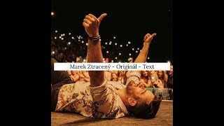 Marek Ztracený - Originál - Text