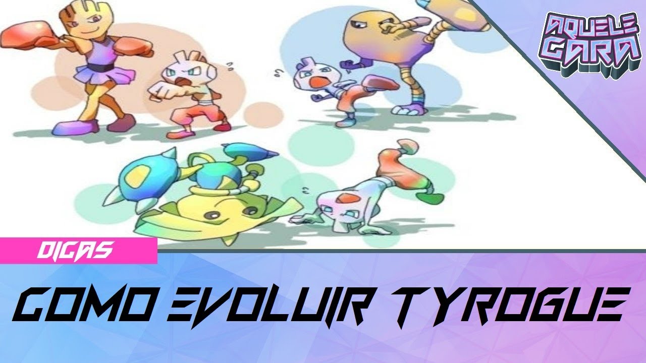 Pokémon Go's Tyrogue e como evoluir para Hitmontop, Hitmonlee e