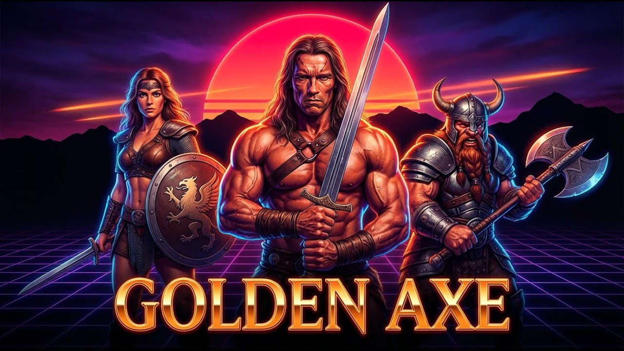 Golden Axe — 16 Track Heavy Dark Synthwave Tribute (Pixel Wave)