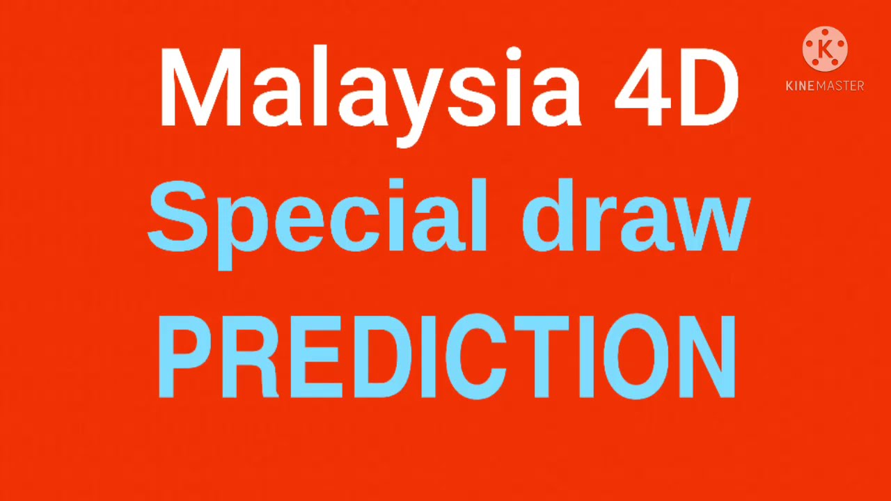 Draw 4d malaysia special 2021 Magnum 4D
