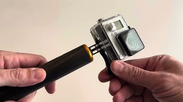 GoPro Hero Action Camera Waterproof Floating Carbon Fiber Hand Grip | Review