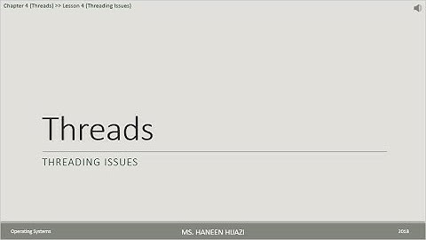 4 4 Threading Issues