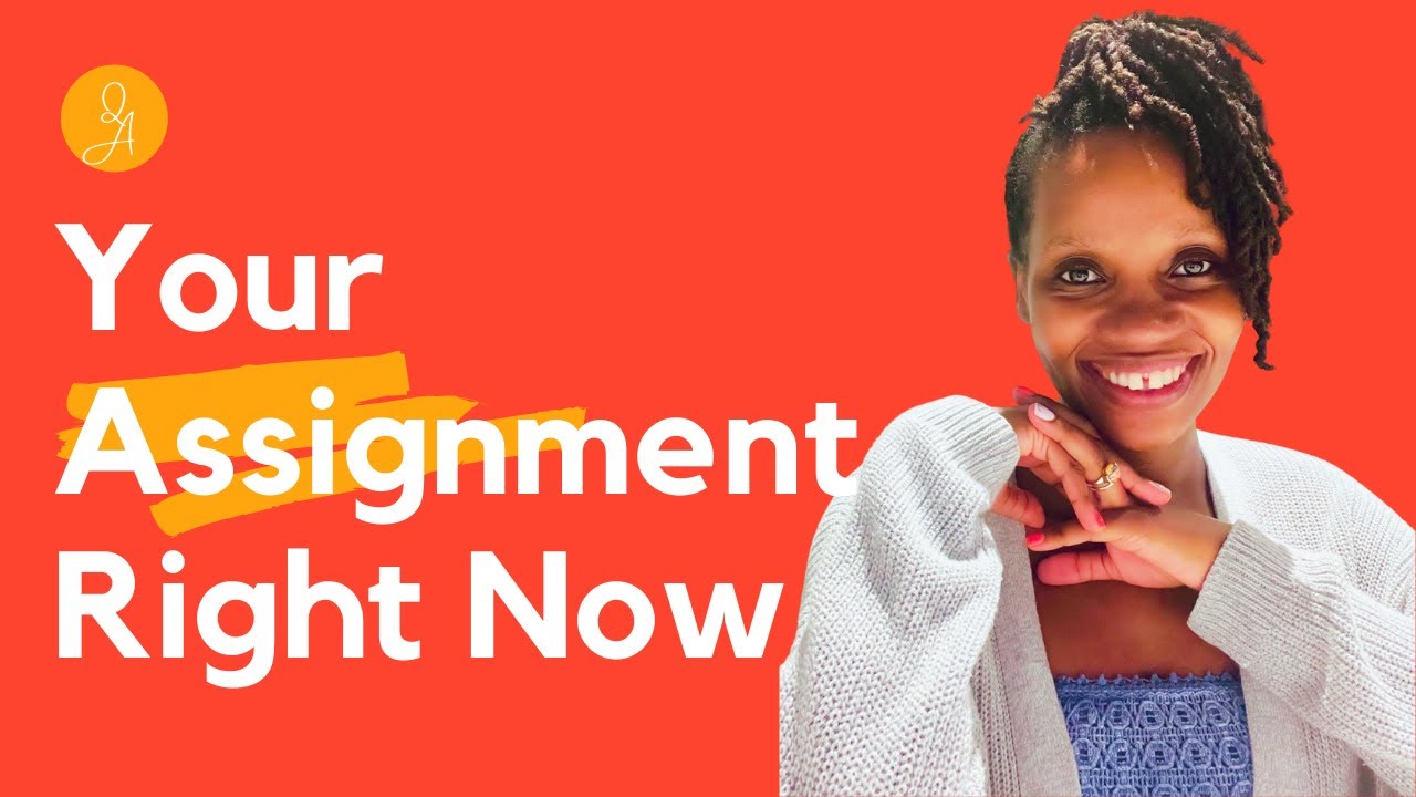 Focus On This - It's Your RIGHT NOW Assignment!