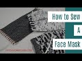 How to sew a face mask tutorial