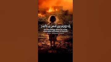 تلاوة تُبرد وجع القلوب🤍🔥|| وَلَا تَحْسَبَنَّ اللَّهَ غَافِلًا عَمَّا يَعْمَلُ الظَّالِمُونَ ۚ🎧