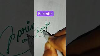 scan signature of Parinita 27/5/25 #creative #calligraphy #calligraphyart #drawing #art #artwork