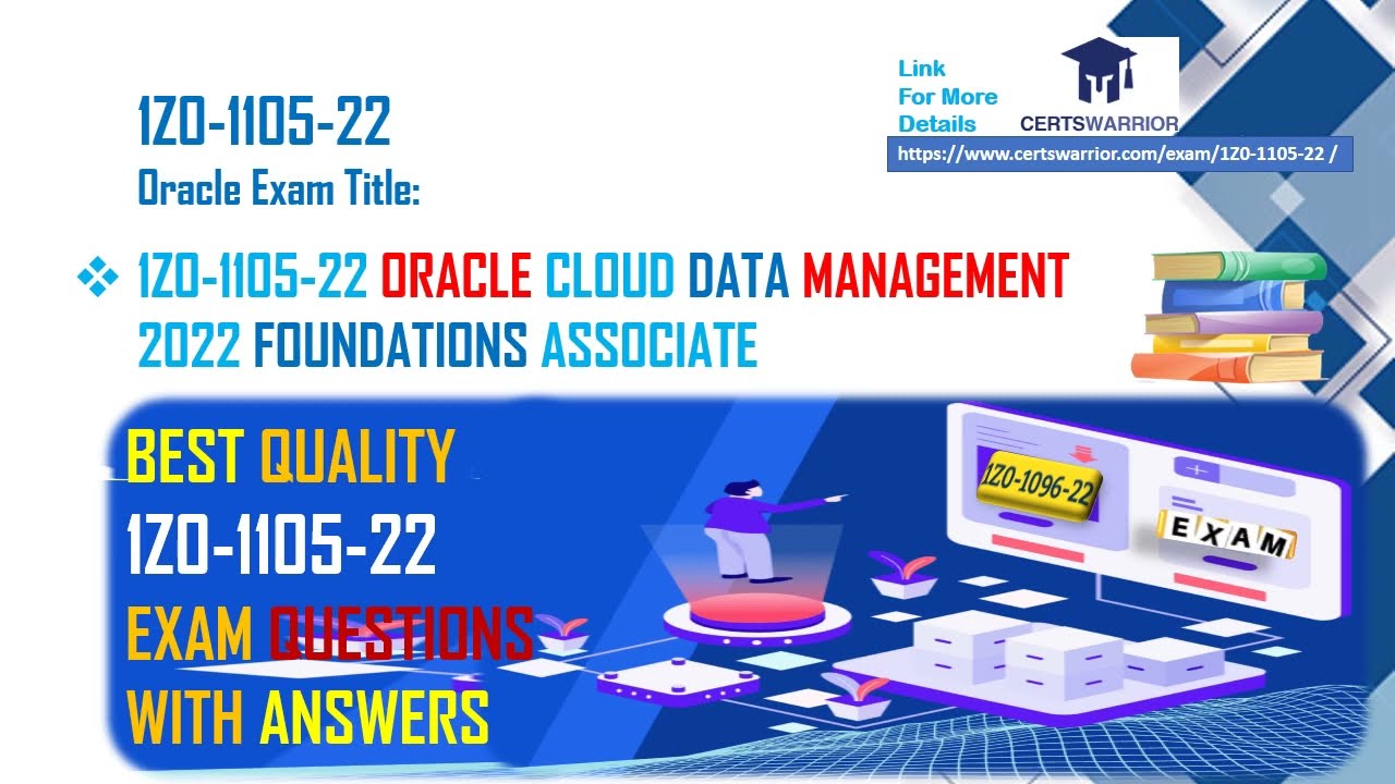 Oracle Cloud Data Management 2022 Foundations Associate Exam Number
