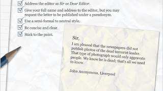 Letter to the Editor Resimi