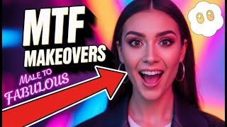 Makeup Skills Sora 2 Compilation #mtf #transformation crossdress #makeover #tgirl #boytogirl #femboy