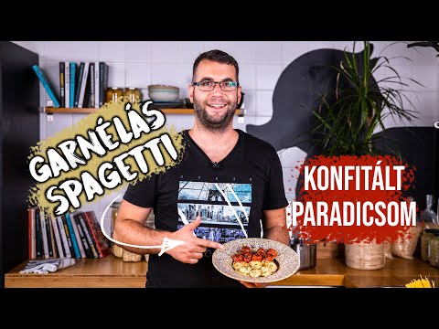 Videó: Hogyan Készítsünk Spagettit Paradicsommártással és Garnélával