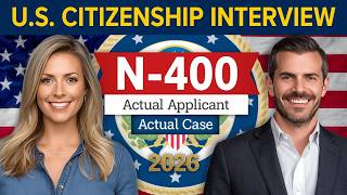 US Citizenship Interview 2026 with New N400 Application (Questions and Answers) #n400
