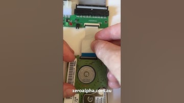 How to connect 1.8” HDD ZIF adapter for data recovery