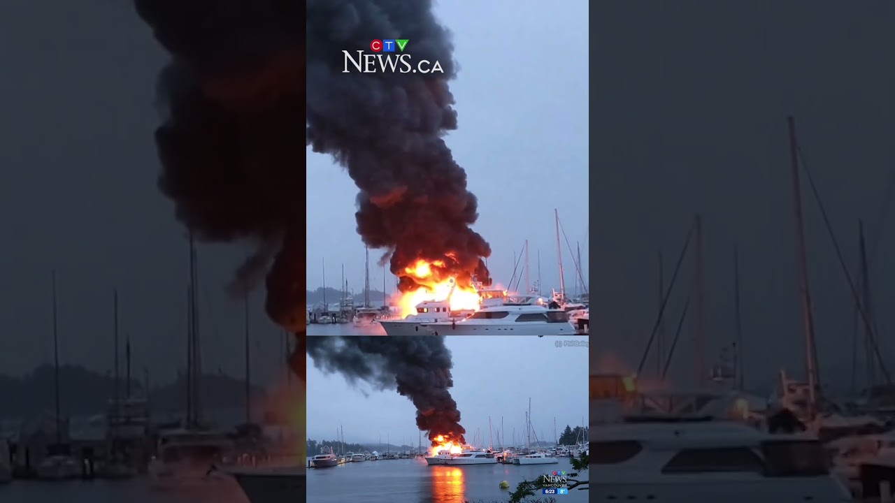 3 luxury yachts destroyed in marina fire