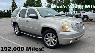 2009 GMC Yukon Denali 6.2 POV Test Drive & 192,000 Review