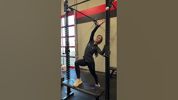Hip Flexor Stretch w/ Rig Assistance and Overhead Reach