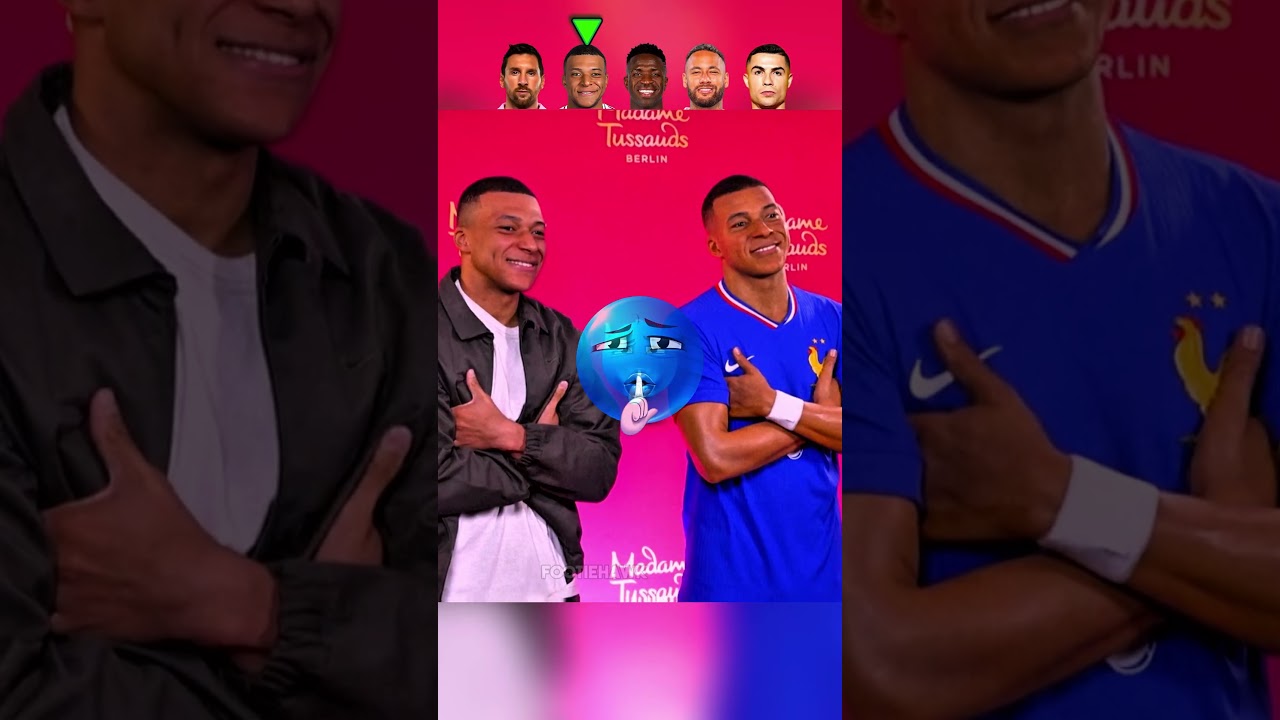 Messi VS Mbappe VS Vinicius VS Neymar VS Ronaldo #shorts
