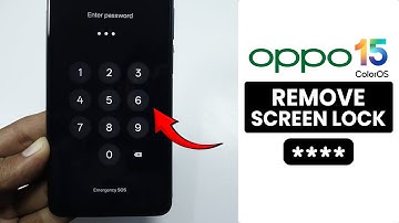 [ColorOS 15] How to Remove Screen Lock in ANY Oppo Phone - Screen Lock Setting