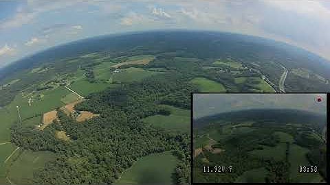 FPV, RCMB, Runcam Split, EV200D goggles, CL-OSD displayed RSSI, 26 July 2020