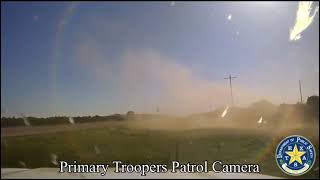 DPS Trooper Nearly Gets Struck by Human Smuggler