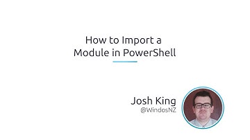 How To Import A Module In PowerShell