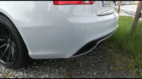 Rs5 4.2 v8 suzuka grey hms x pipe cold start