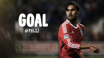 GOAL: Chris Wondolowski buries the volley off a cross | Philadelphia Union vs. SJ Earthquakes