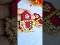 Stone Earrings making tutorial/Handmade earrings #shorts #diy #trending #handmade #earrings #foryou