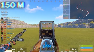 2000 HOUR RUST AK/MP5 *BEAMER* (Spray Progression Handcam)
