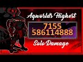 [AQW] AQWorlds True Highest Possible Solo Damage !! Half a Billion ! !