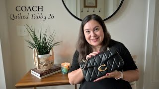 The NEW Coach Quilted Tabby 26 is Here!