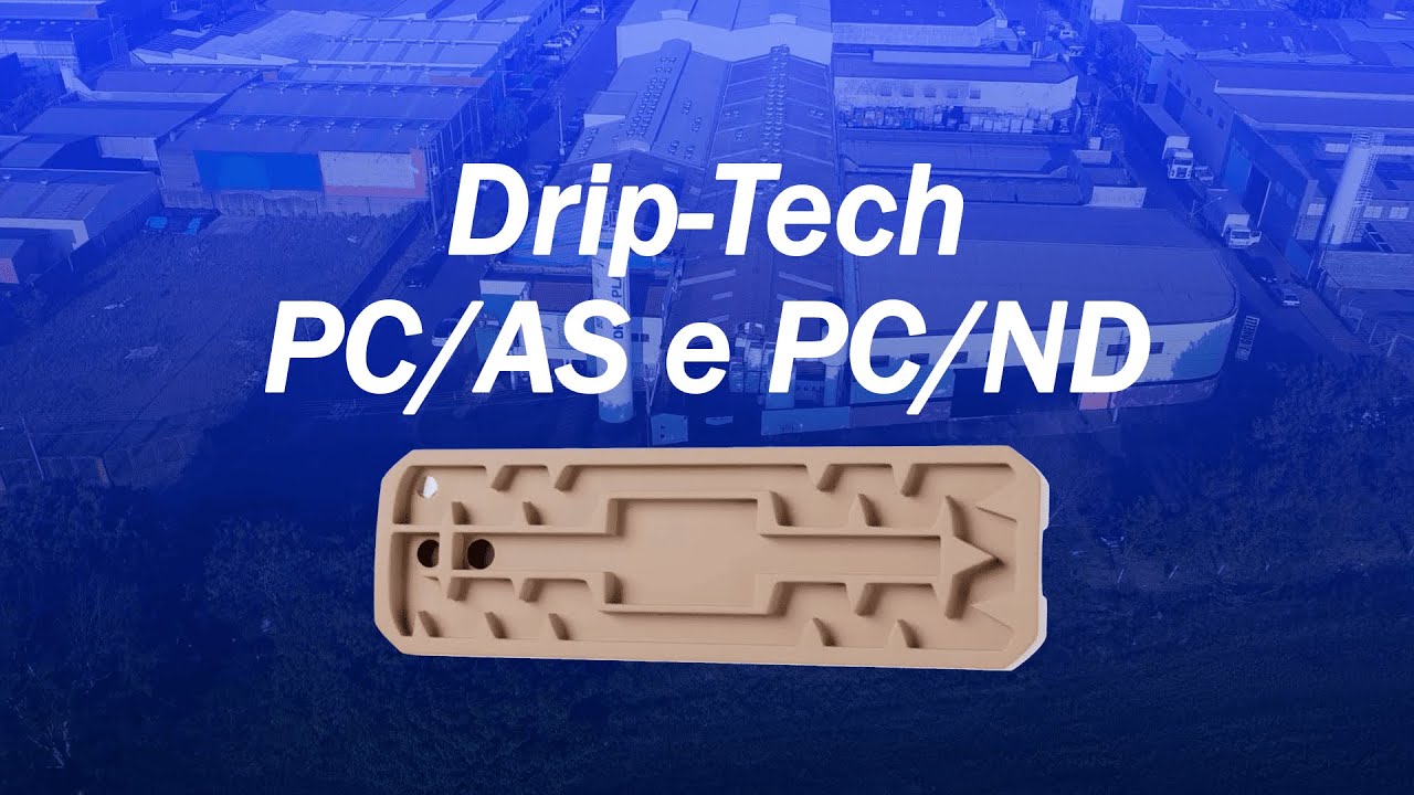 Por dentro da Drip-Plan: Tubos gotejadores Drip-Tech PC/AS e PC/ND!