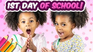 TWINS FIRST DAY OF SCHOOL in APRIL?!