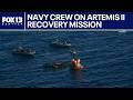 Navy crew speaks on Artemis II splashdown mission | FOX 13 Seattle