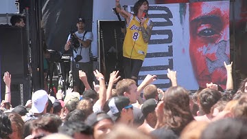 Blessthefall - "Bottomfeeder" LIVE (HD) Pomona Warped Tour 2013 Day 1