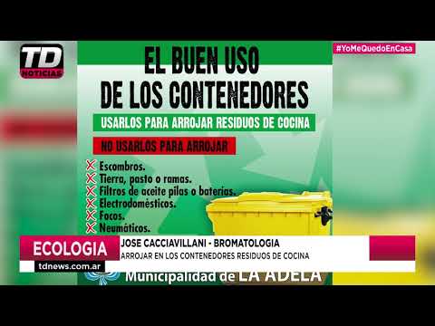 JOSE CACCIAVILLANI   ARROJAR EN LOS CONTENEDORES RESIDUOS DE COCINA 19 01 21